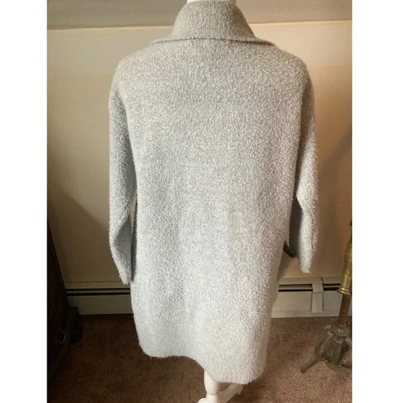 Forever 21 grey long cardigan size Medium - Picture 3 of 3
